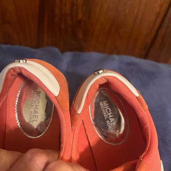Michael Michael Kors Leather/Textile Upper Sneakers, Women’s 6, good condition - Picture 5 of 13